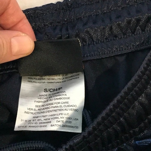 AND1 Basketball Shorts Black Mens S - Picture 5 of 7